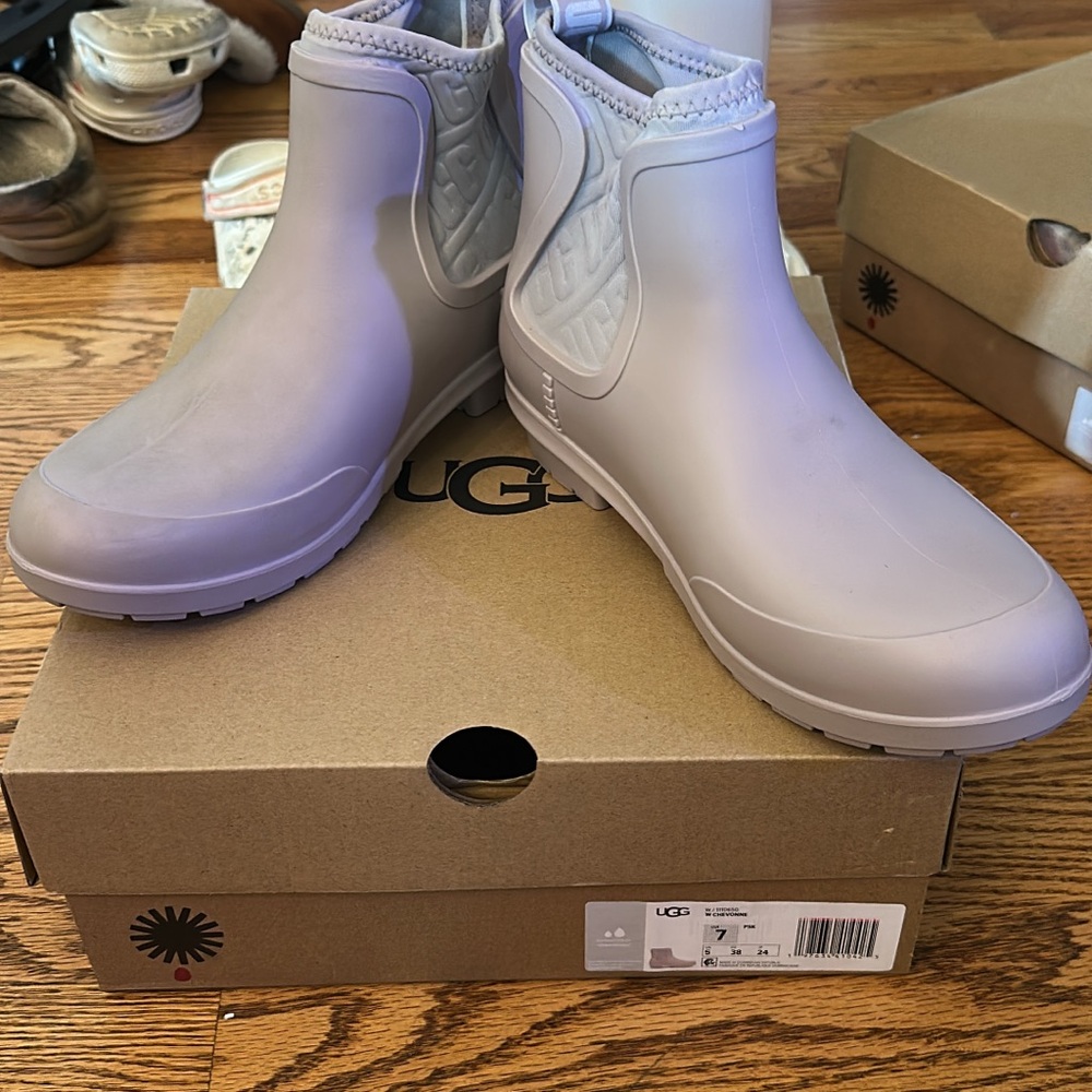 UGG Light Purple Ankle Boots